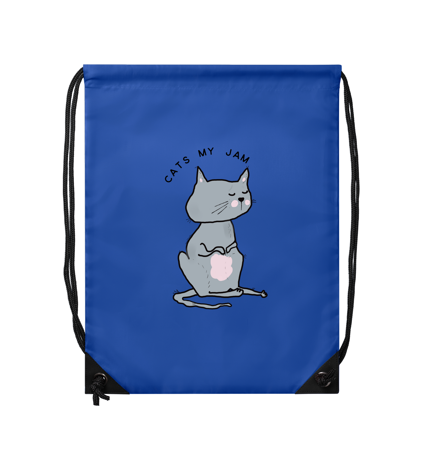 Cats my jam. Gym sac