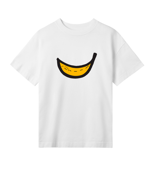 Banana. Woman. Oversize